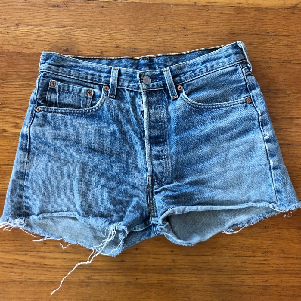 High waisted Denim Shorts
